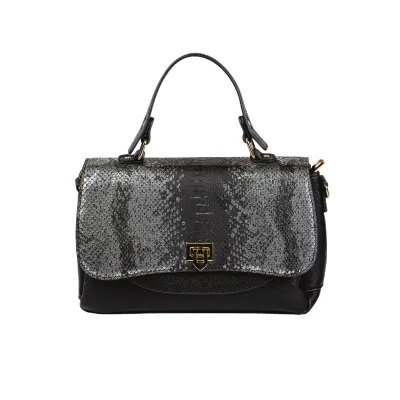 Kelly Hand Bag-Black